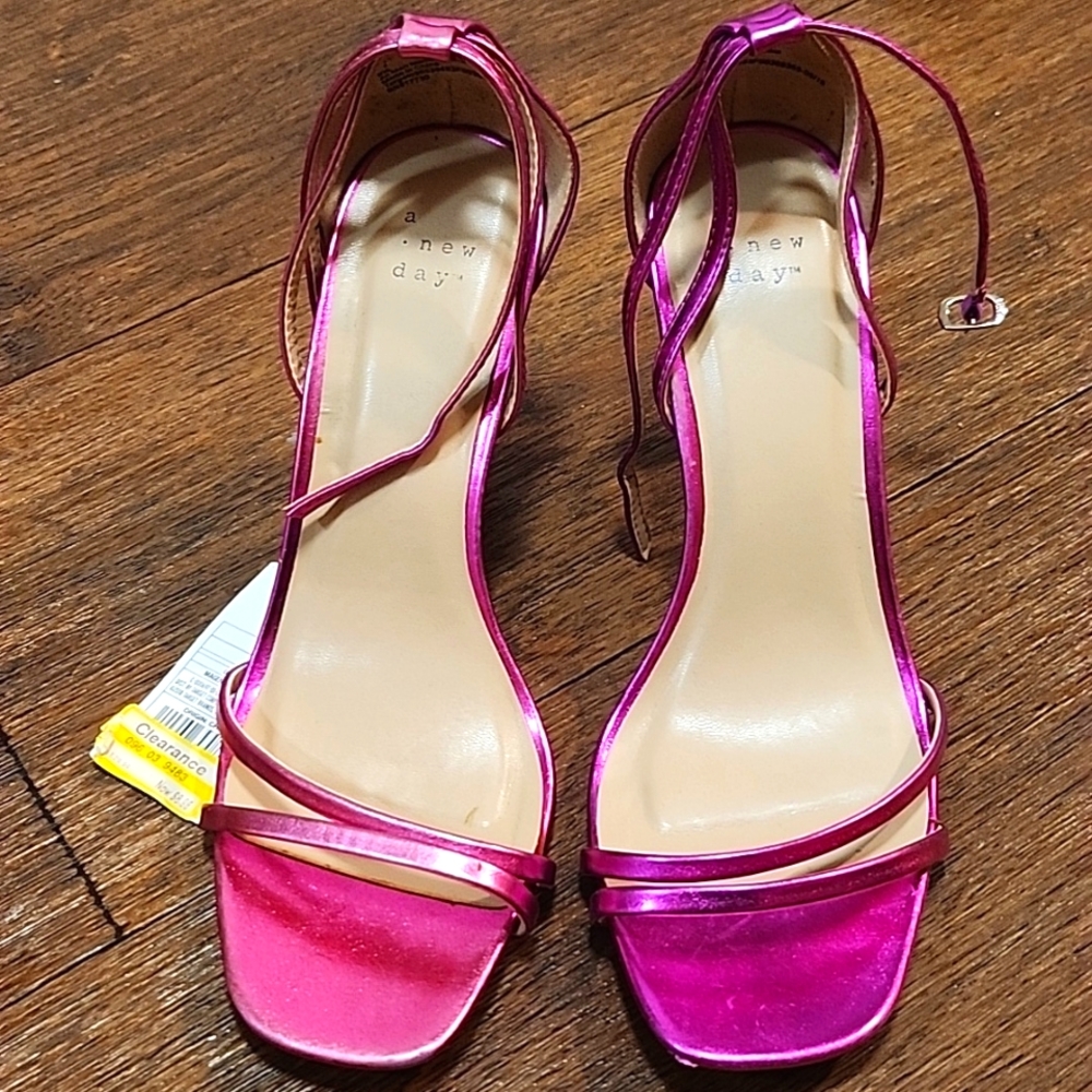 Strap heels